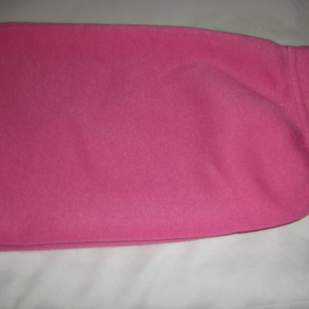 Barbie Sweatpants Joggers Hot Pink w/ White Logo Junior Women's Sizes New - Picture 13 of 16